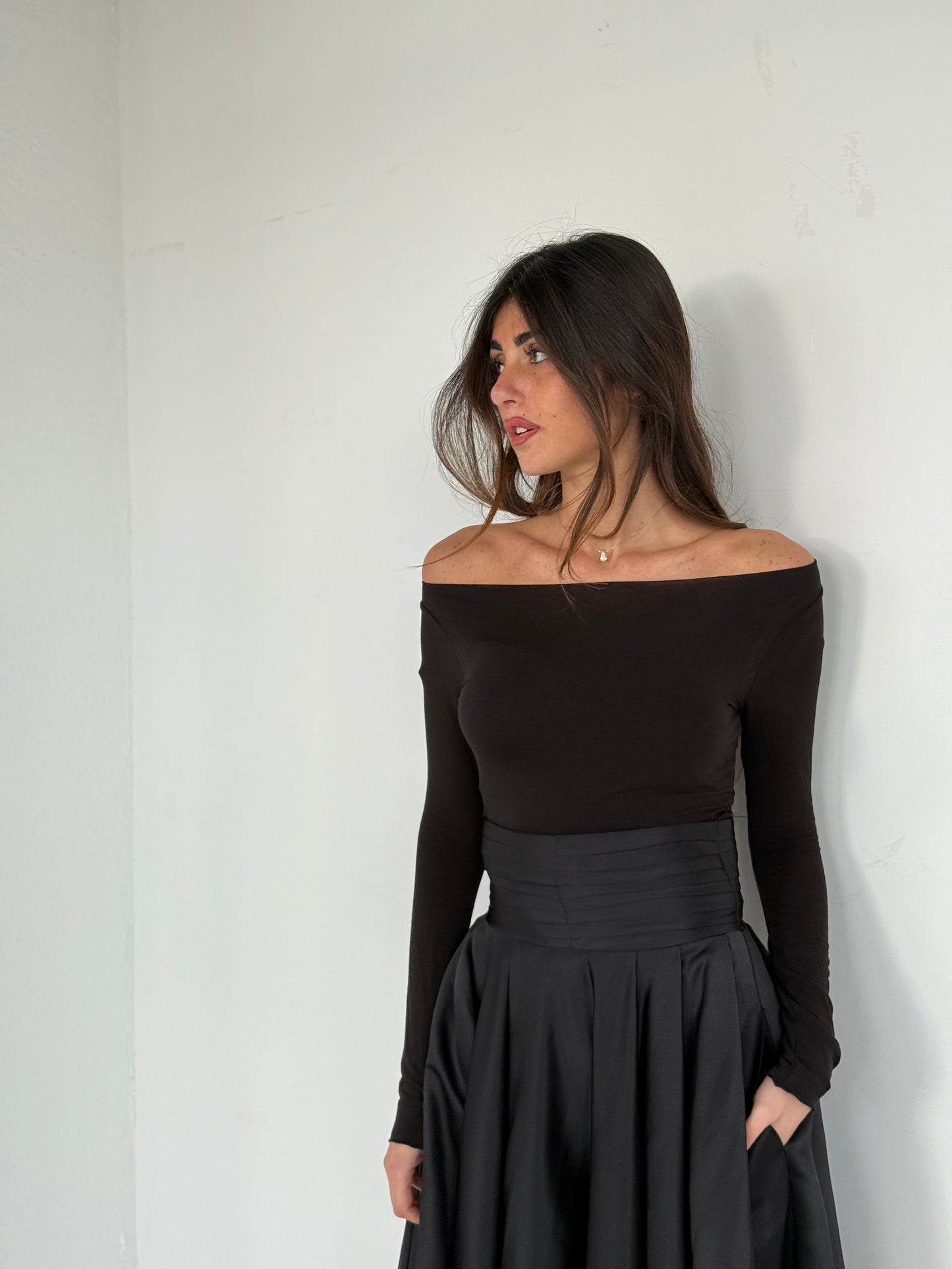 Haut manche longue noir
